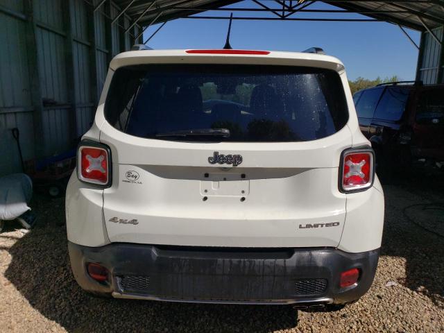 ZACCJBDB4HPF32844 - 2017 JEEP RENEGADE LIMITED WHITE photo 6