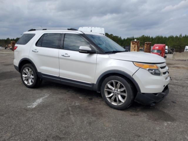 1FM5K7F87DGA36279 - 2013 FORD EXPLORER LIMITED WHITE photo 4