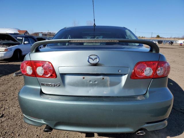 1YVHP80D355M18749 - 2005 MAZDA 6 S TURQUOISE photo 6