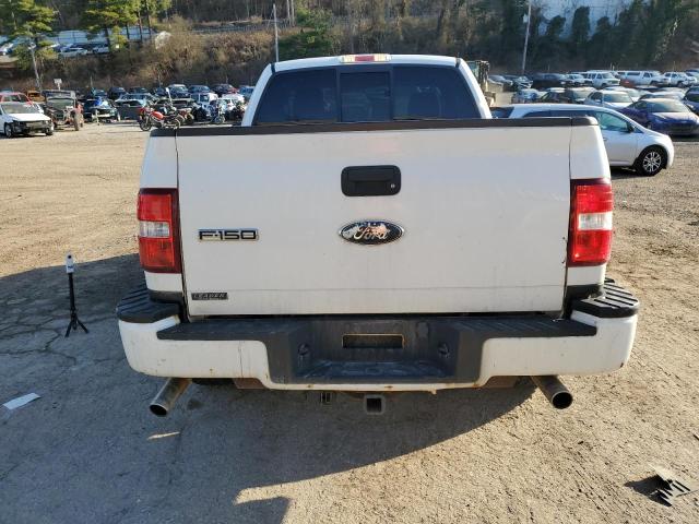 1FTRF04W78KD12787 - 2008 FORD F150 WHITE photo 6