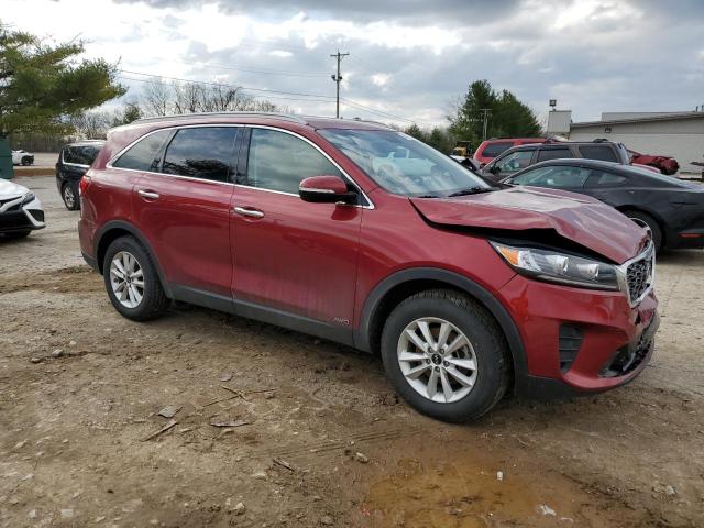 5XYPGDA37LG659802 - 2020 KIA SORENTO L RED photo 4