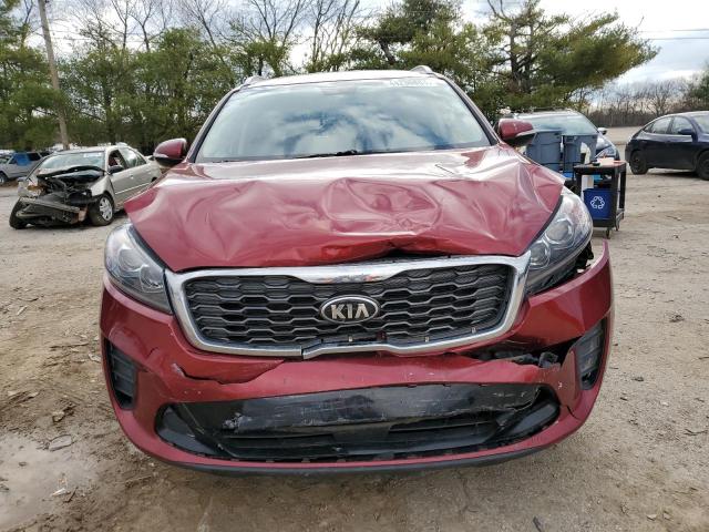 5XYPGDA37LG659802 - 2020 KIA SORENTO L RED photo 5