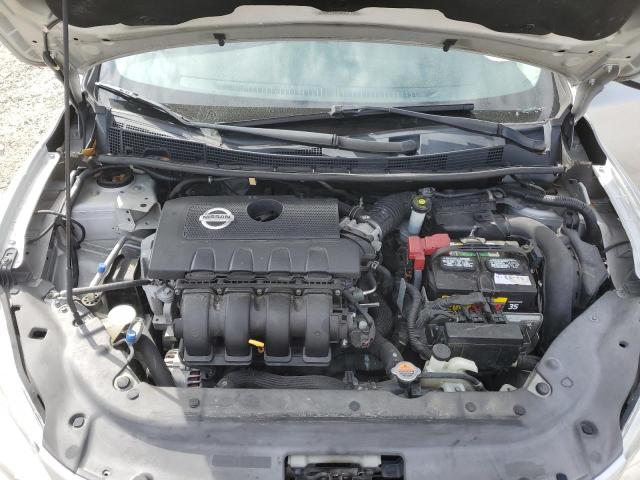 3N1AB7AP2EY217729 - 2014 NISSAN SENTRA S SILVER photo 11