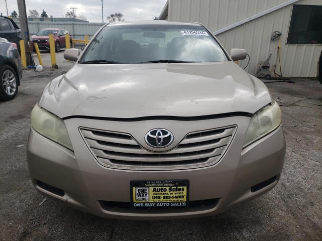 4T1BE46K07U001173 - 2007 TOYOTA CAMRY CE GOLD photo 5