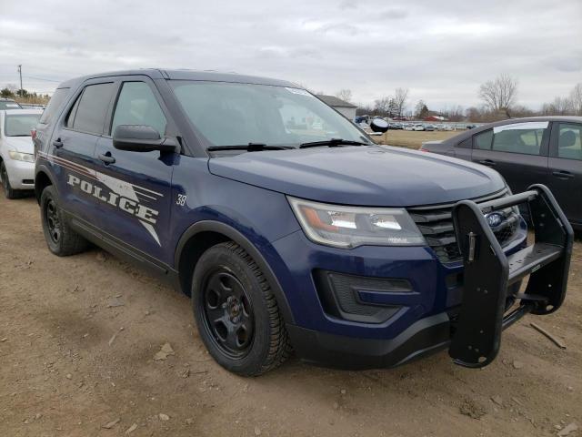 1FM5K8AR0HGC48369 - 2017 FORD EXPLORER POLICE INTERCEPTOR BLUE photo 4
