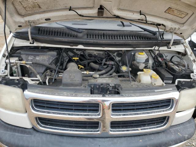 2B5WB35Z02K101661 - 2002 DODGE RAM WAGON B3500 WHITE photo 12