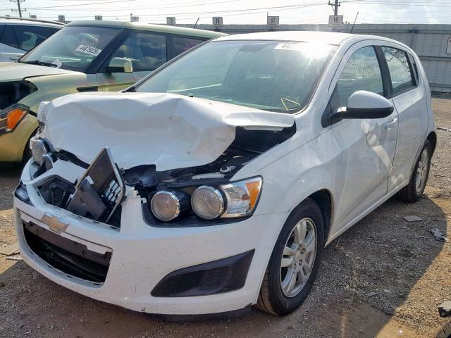 1G1JB6SH5C4115252 - 2012 CHEVROLET SONIC LS  photo 2