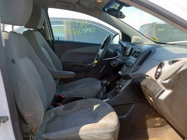 1G1JB6SH5C4115252 - 2012 CHEVROLET SONIC LS  photo 5
