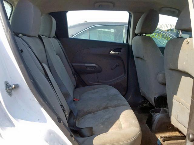 1G1JB6SH5C4115252 - 2012 CHEVROLET SONIC LS  photo 6