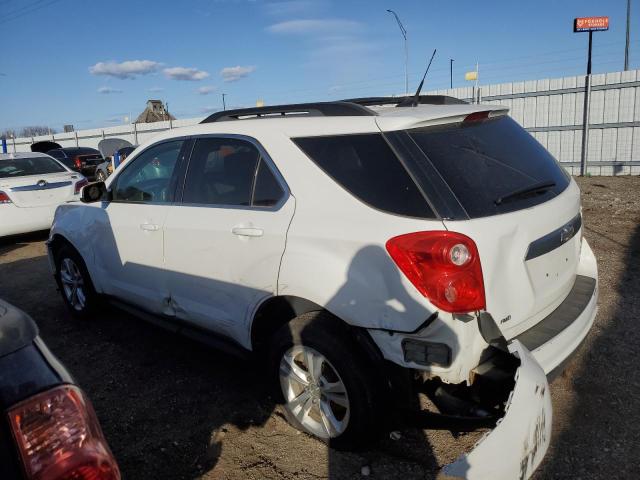 2GNFLNE57C6212013 - 2012 CHEVROLET EQUINOX LT WHITE photo 2