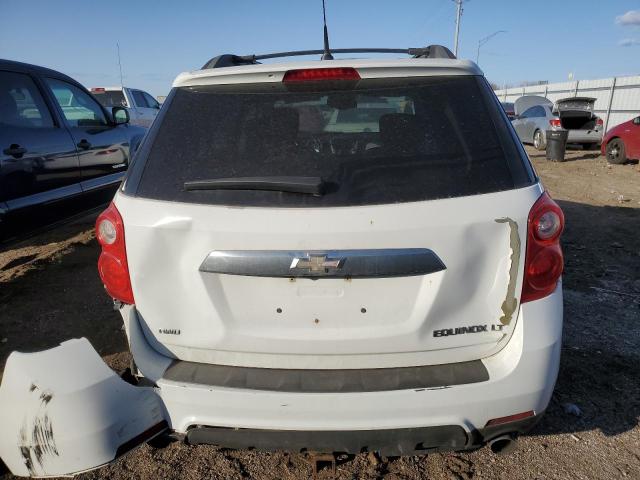 2GNFLNE57C6212013 - 2012 CHEVROLET EQUINOX LT WHITE photo 6