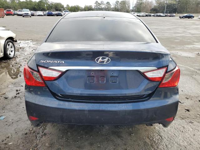 5NPEB4AC9EH844080 - 2014 HYUNDAI SONATA GLS BLUE photo 6