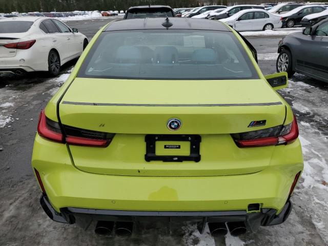 WBS33AY07MFK56940 - 2021 BMW M3 COMPETITION ყვითელი ფოტო 6