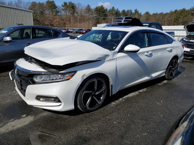 1HGCV2F3XLA024947 - 2020 HONDA ACCORD SPORT WHITE photo 1