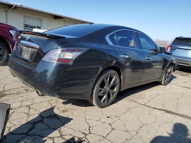 1N4AA5APXEC478464 - 2014 NISSAN MAXIMA S BLACK photo 3