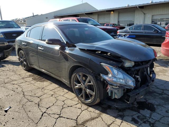 1N4AA5APXEC478464 - 2014 NISSAN MAXIMA S BLACK photo 4