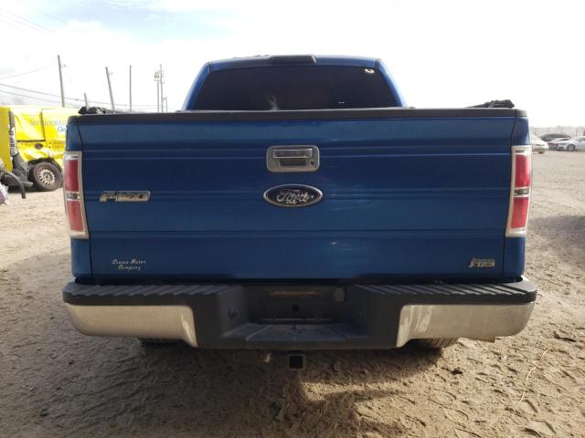 1FTFW1EV2AFB26331 - 2010 FORD F150 SUPERCREW BLUE photo 6