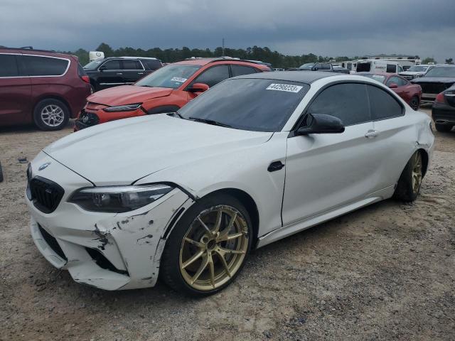 WBS2U7C08L7D68385 - 2020 BMW M2 COMPETITION WHITE photo 1