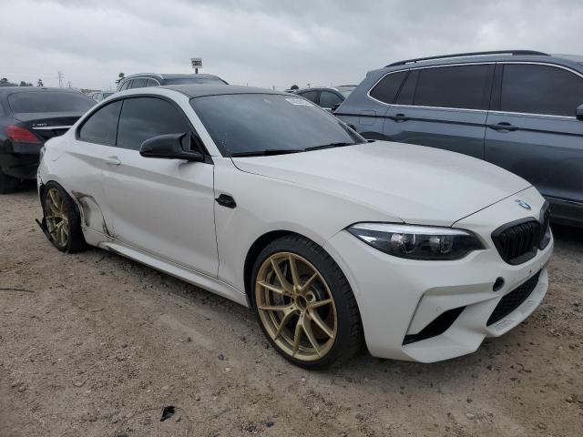 WBS2U7C08L7D68385 - 2020 BMW M2 COMPETITION WHITE photo 4