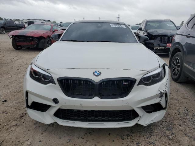 WBS2U7C08L7D68385 - 2020 BMW M2 COMPETITION WHITE photo 5