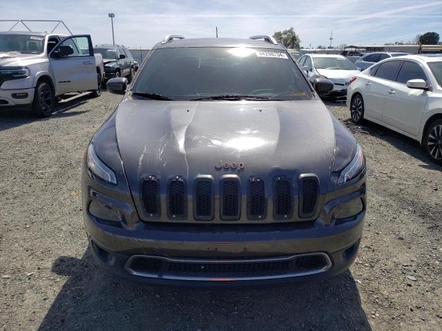 1C4PJLDS4FW731058 - 2015 JEEP CHEROKEE LIMITED GRAY photo 5