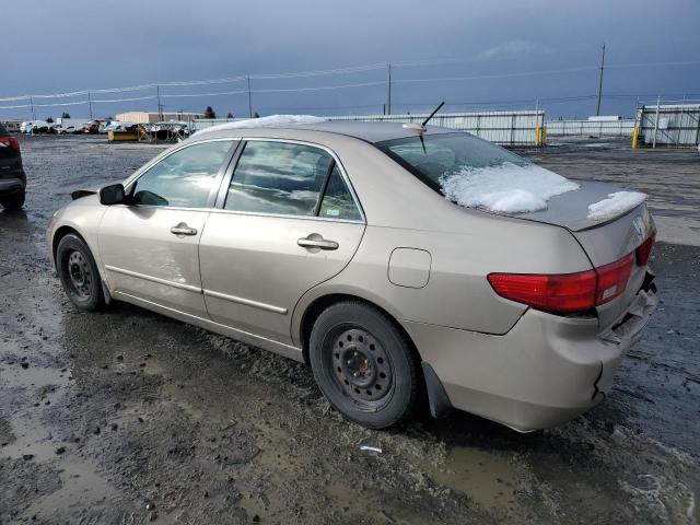 JHMCN36485C010287 - 2005 HONDA ACCORD HYBRID GOLD photo 2