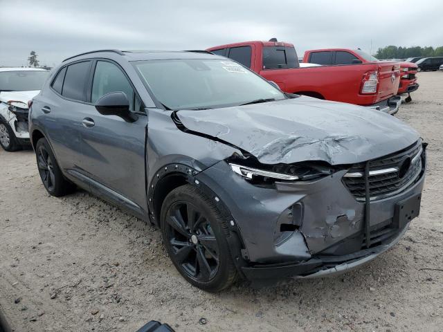 LRBFZPR48MD123072 - 2021 BUICK ENVISION ESSENCE ნაცრისფერი ფოტო 4