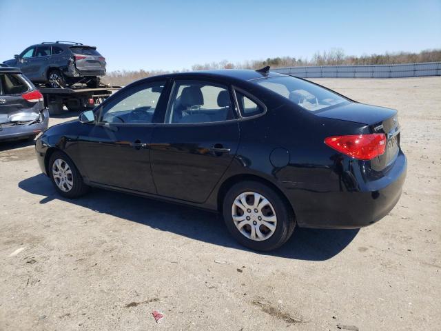 KMHDU4AD9AU036449 - 2010 HYUNDAI ELANTRA BLUE BLACK photo 2