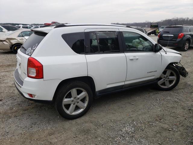 1J4NT5FB0BD153843 - 2011 JEEP COMPASS LIMITED WHITE photo 3