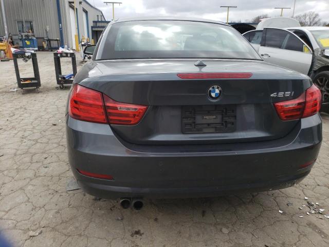 WBA3V7C59EJ872416 - 2014 BMW 428 I SULEV CHARCOAL photo 6