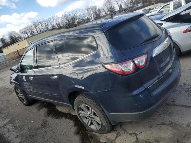 1GNKVHKD5HJ130734 - 2017 CHEVROLET TRAVERSE LT BLUE photo 2