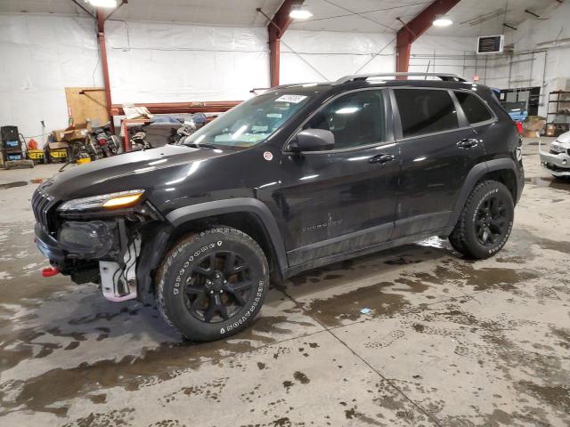 1C4PJMBS3GW285916 - 2016 JEEP CHEROKEE TRAILHAWK BLACK photo 1