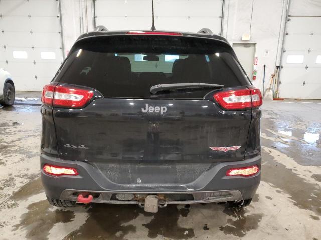 1C4PJMBS3GW285916 - 2016 JEEP CHEROKEE TRAILHAWK BLACK photo 6