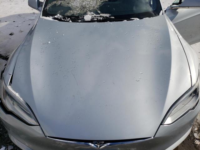 5YJSA1E28GF167451 - 2016 TESLA MODEL S SILVER photo 12