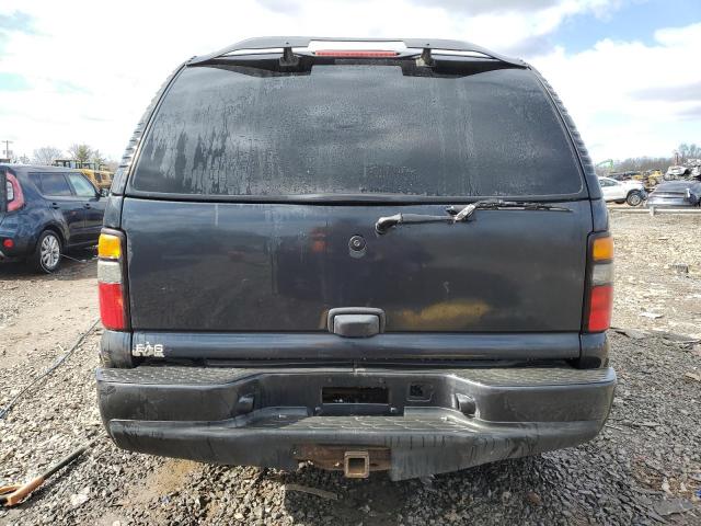 1GKEK63U44J152871 - 2004 GMC YUKON DENALI BLACK photo 6