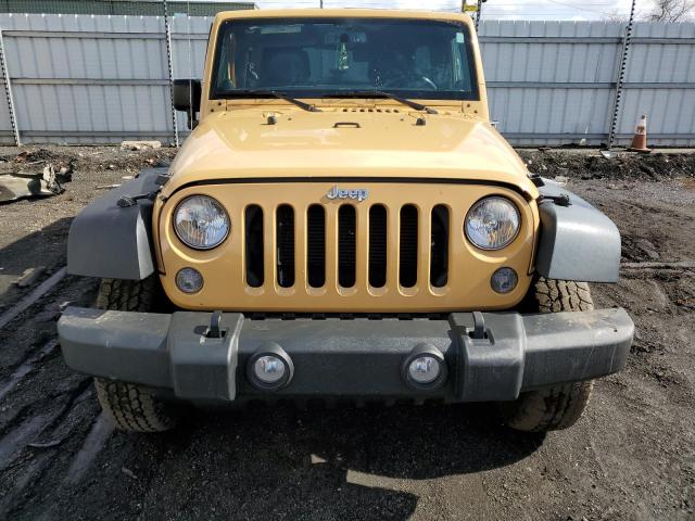 1C4BJWDG2EL242326 - 2014 JEEP WRANGLER U SPORT TAN photo 5