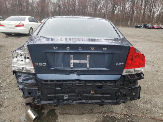 YV1RS592192720406 - 2009 VOLVO S60 2.5T BLUE photo 6