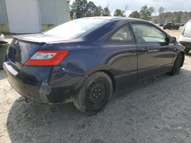 2HGFG12639H535587 - 2009 HONDA CIVIC LX BLUE photo 3