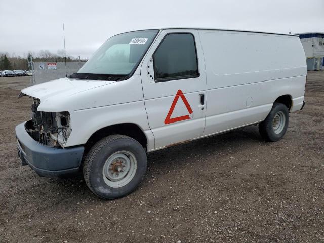 1FTSE3EL1DDA70801 - 2013 FORD ECONOLINE E350 SUPER DUTY VAN WHITE photo 1