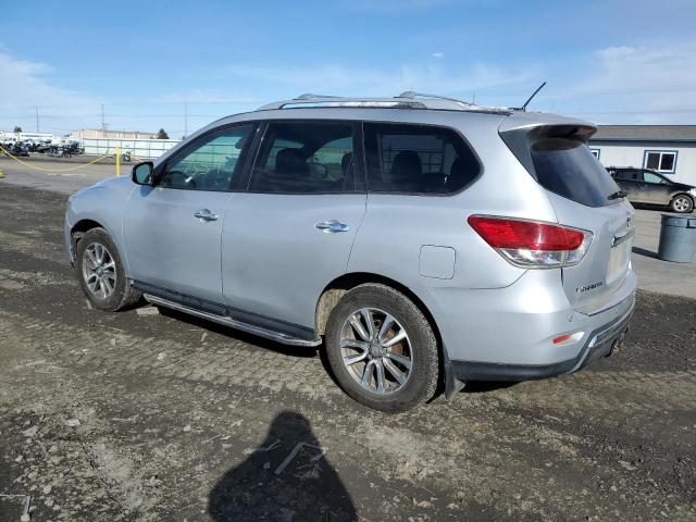5N1AR2MM6DC634707 - 2013 NISSAN PATHFINDER S SILVER photo 2