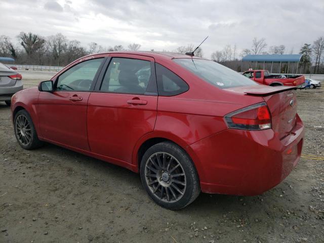 1FAHP3GN1AW228157 - 2010 FORD FOCUS SES RED photo 2