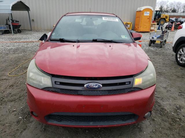 1FAHP3GN1AW228157 - 2010 FORD FOCUS SES RED photo 5