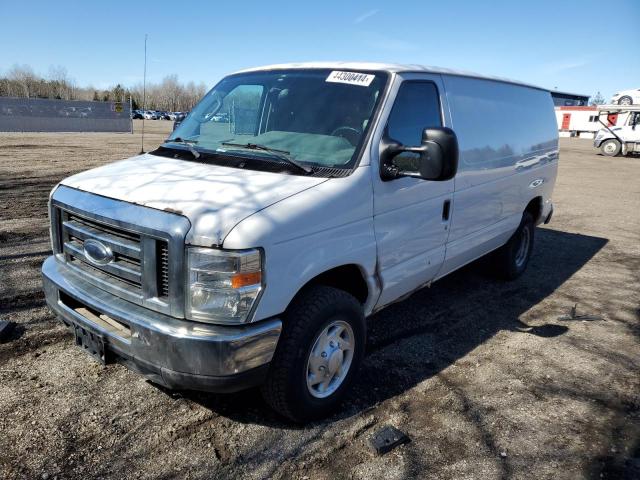 1FTSE3EL8DDA37388 - 2013 FORD ECONOLINE E350 SUPER DUTY VAN WHITE photo 1