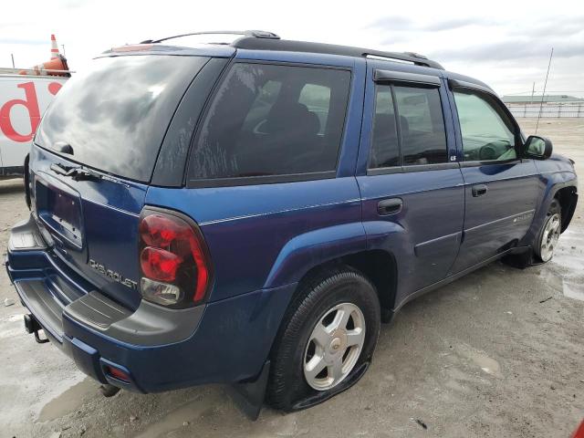 1GNDT13S622329540 - 2002 CHEVROLET TRAILBLAZE BLUE photo 3