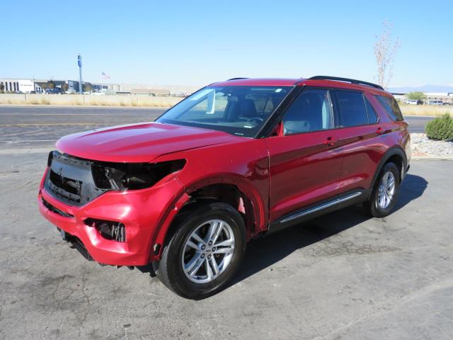 1FMSK8DH3LGC90825 - 2020 FORD EXPLORER XLT წითელი ფოტო 2