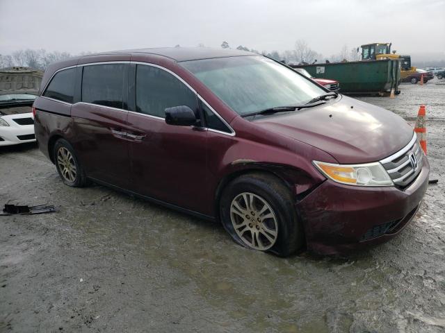 5FNRL5H49CB037010 - 2012 HONDA ODYSSEY EX BURGUNDY photo 4