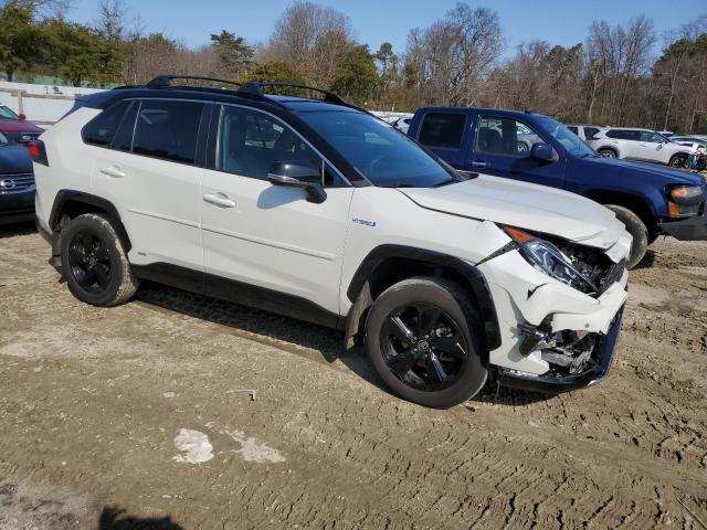 4T3E6RFV1MU063332 - 2021 TOYOTA RAV4 XSE WHITE photo 4