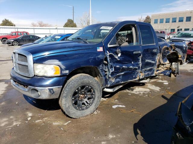 1D7HU18D83J615453 - 2003 DODGE RAM 1500 ST BLUE photo 1