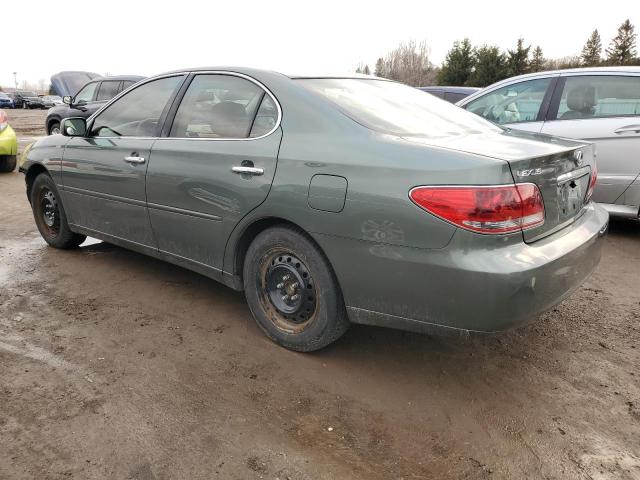 JTHBA30G855078250 - 2005 LEXUS ES 330 GREEN photo 2