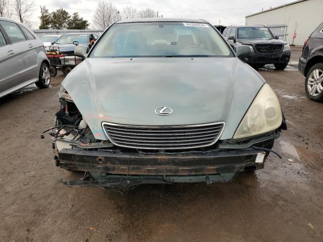 JTHBA30G855078250 - 2005 LEXUS ES 330 GREEN photo 5